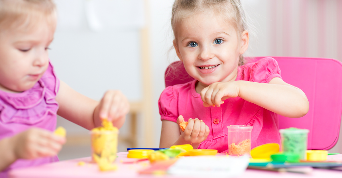 Homemade Playdough: how to make it